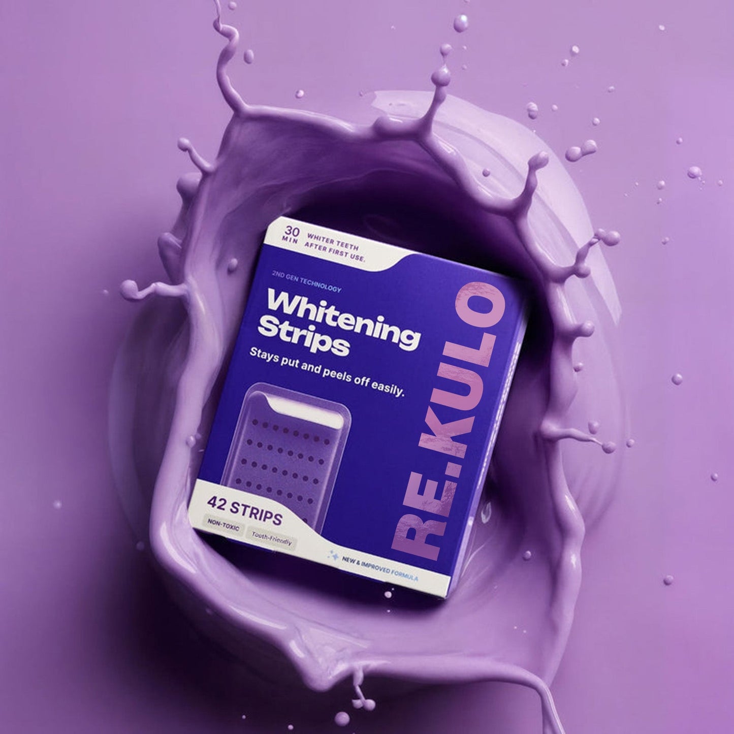 🐱🐱𝑶𝒇𝒇𝒊𝒄𝒊𝒂𝒍 𝑺𝒕𝒐𝒓𝒆 | Purple Color-Correcting Strips for a Brighter Smile Instantly