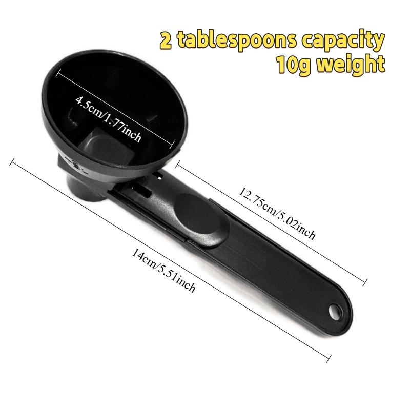 🥄Protein Powder Sliding Spoon,High Quality Funnel ,Coffee Milk Smoothie Chocolate Powder Kitchen Utensils