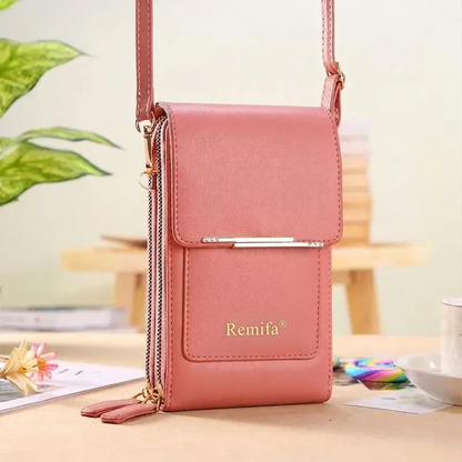 💫Final 3 Hours: 60% OFF Remifa®2026 Trendy Minimalist Elegant Women's Touchscreen Crossbody Phone Wallet