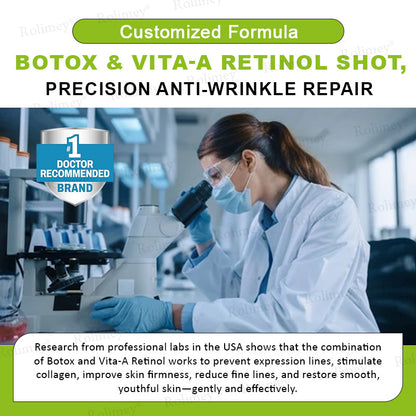🌟👨‍⚕️Made and shipped from the UK 💫Rolimey® Botox & Vita-A Retinol Shot Wrinkle-Lift Tightening cream - Last Day Promotion 70% OFF