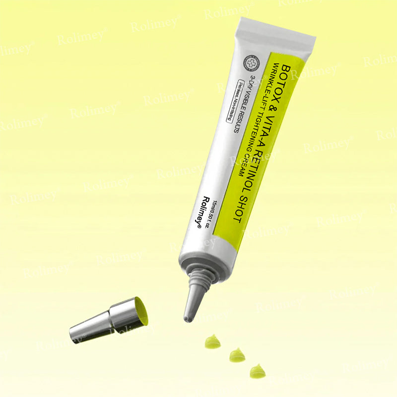 🌟👨‍⚕️Made and shipped from the UK 💫Rolimey® Botox & Vita-A Retinol Shot Wrinkle-Lift Tightening cream - Last Day Promotion 70% OFF