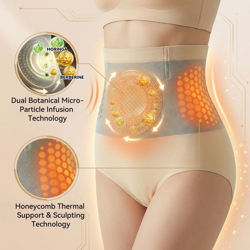 💕Official Brand Store | 🍑🍑 GFOUK® 2026 Moringa & Berberine 4-in-1 Micro-Particle Sculpting & Fat-Burning Shorts