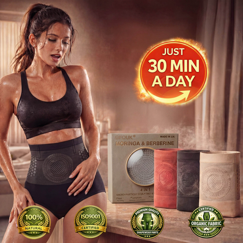 💕Official Brand Store | 🍑🍑 GFOUK® 2026 Moringa & Berberine 4-in-1 Micro-Particle Sculpting & Fat-Burning Shorts