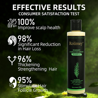 Rolimey® Rosemary Shampoo | Hair Growth & Anti-Dandruff Scalp Treatment