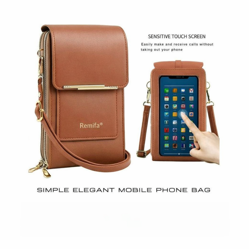 💫Final 3 Hours: 60% OFF Remifa®2026 Trendy Minimalist Elegant Women's Touchscreen Crossbody Phone Wallet