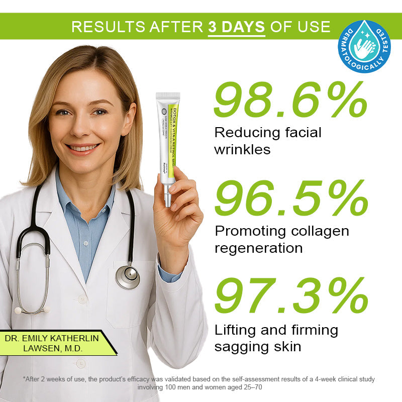 🌟👨‍⚕️Made and shipped from the UK 💫Rolimey® Botox & Vita-A Retinol Shot Wrinkle-Lift Tightening cream - Last Day Promotion 70% OFF