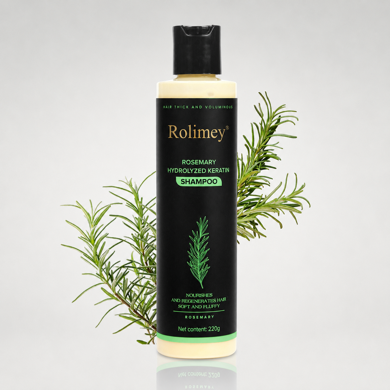 Rolimey® Rosemary Shampoo | Hair Growth & Anti-Dandruff Scalp Treatment