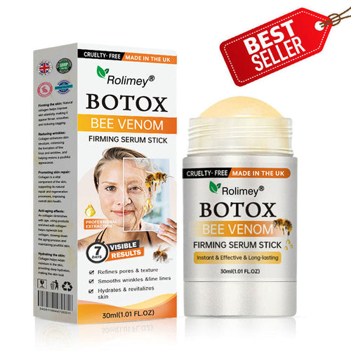 🔥Made and Shipped from UK🇬🇧 Rolimey® Argireline-infused Bee Venom Firming Serum Stick(⏳LAST DAY 70% OFF)✨💫Made and Shipped from UK🇬🇧 Rolimey® Argireline-infused Bee Venom Firming Serum Stick(⏳LAST DAY 70% OFF)✨