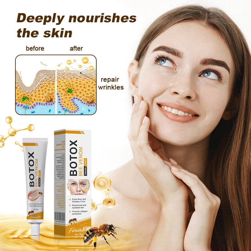 💪Made and Shipped from UK✅) Furzero™ Botox Bee Venom Wrinkle Removal Cream- LAST DAY 70% OFF