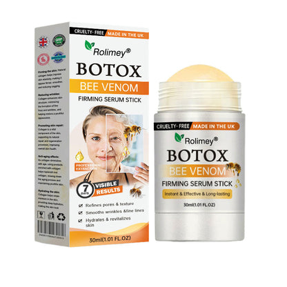 🔥Made and Shipped from UK🇬🇧 Rolimey® Argireline-infused Bee Venom Firming Serum Stick(⏳LAST DAY 70% OFF)✨💫Made and Shipped from UK🇬🇧 Rolimey® Argireline-infused Bee Venom Firming Serum Stick(⏳LAST DAY 70% OFF)✨