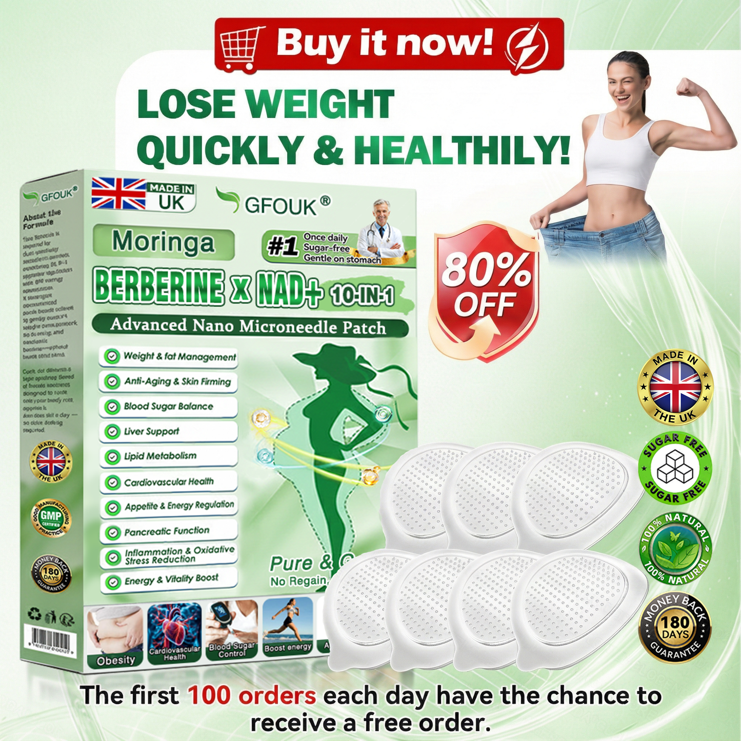 👩‍⚕️𝑶𝒇𝒇𝒊𝒄𝒊𝒂𝒍 𝑺𝒕𝒐𝒓𝒆  | GFOUK®𝑴𝒐𝒓𝒊𝒏𝒈𝗮 · 𝗕𝗲𝗿𝗯𝗲𝗿𝙞𝙣𝙚 × 𝙉𝘼𝐃+ 𝟏𝟎-𝐢𝐧-𝟏 𝗔𝗱𝘃𝗮𝗻𝗰𝙚𝙙 𝙉𝙖𝙣𝙤 𝙈𝙞𝙘𝙧𝙤𝙣𝙚𝙚𝐝𝐥𝐞 𝐏𝐚𝐭𝙘𝙝(𝐉𝐮𝐬𝐭 𝐨𝐧𝐜𝐞 𝐚 𝐝𝐚𝐲, 𝐯𝐢𝐬𝐢𝐛𝐥𝐞 𝐜𝐡𝐚𝐧𝐠𝐞𝐬 𝐢𝐧 𝟕 𝐝𝐚𝐲𝐬） ✅ 𝐅𝐨𝐫 𝐨𝐛𝐞𝐬𝐢𝐭𝐲, 🅛🅞🅞🅢🅔 🅢🅚🅘🅝,𝐝𝐢𝐚𝐛𝐞𝐭𝐞𝐬, 𝐬𝐥𝐞𝐞𝐩 𝐚𝐩𝐧𝐞𝐚, 𝐣𝐨𝐢𝐧𝐭 𝐢𝐬𝐬𝐮𝐞𝐬, 𝐚𝐧𝐝 𝐦𝐨𝐫𝐞