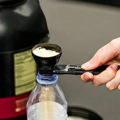 ✨Protein Powder Sliding Spoon,High Quality Funnel ,Coffee Milk Smoothie Chocolate Powder Kitchen Utensils