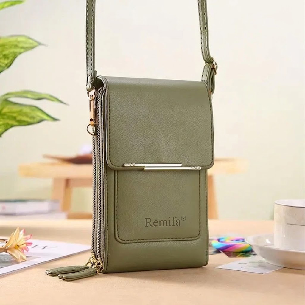 💫Final 3 Hours: 60% OFF Remifa®2026 Trendy Minimalist Elegant Women's Touchscreen Crossbody Phone Wallet