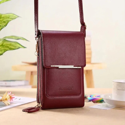 💫Final 3 Hours: 60% OFF Remifa®2026 Trendy Minimalist Elegant Women's Touchscreen Crossbody Phone Wallet