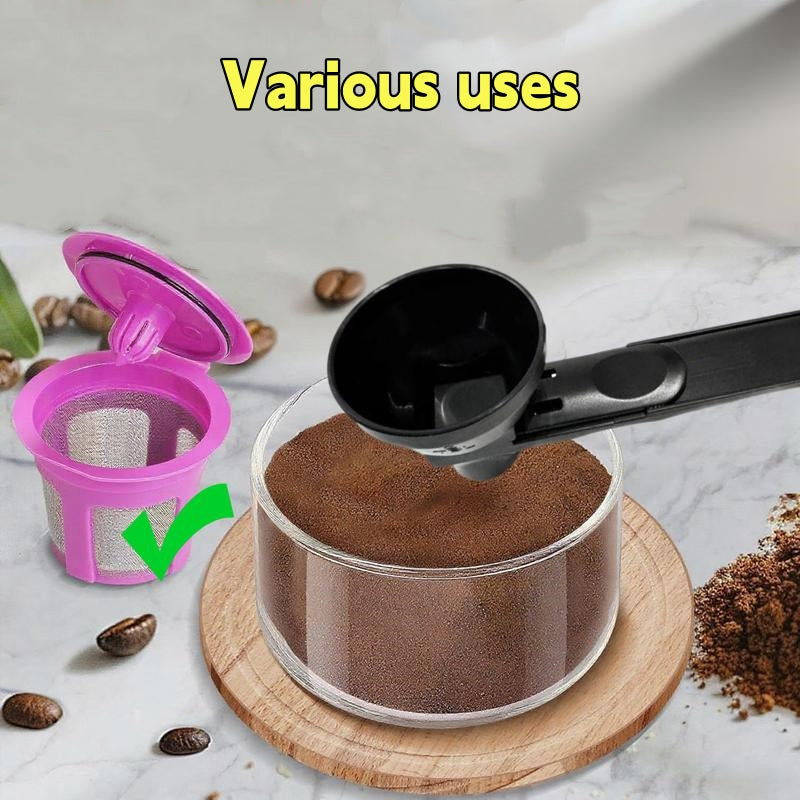 ✨Protein Powder Sliding Spoon,High Quality Funnel ,Coffee Milk Smoothie Chocolate Powder Kitchen Utensils