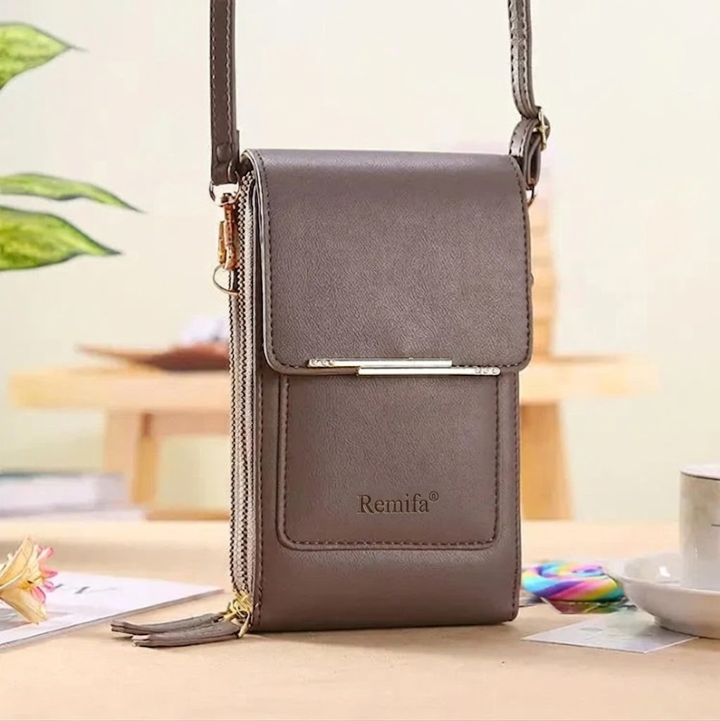 💫Final 3 Hours: 60% OFF Remifa®2026 Trendy Minimalist Elegant Women's Touchscreen Crossbody Phone Wallet