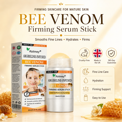 💫Made and Shipped from UK🇬🇧 Rolimey® Argireline-infused Bee Venom Firming Serum Stick(⏳LAST DAY 70% OFF)✨