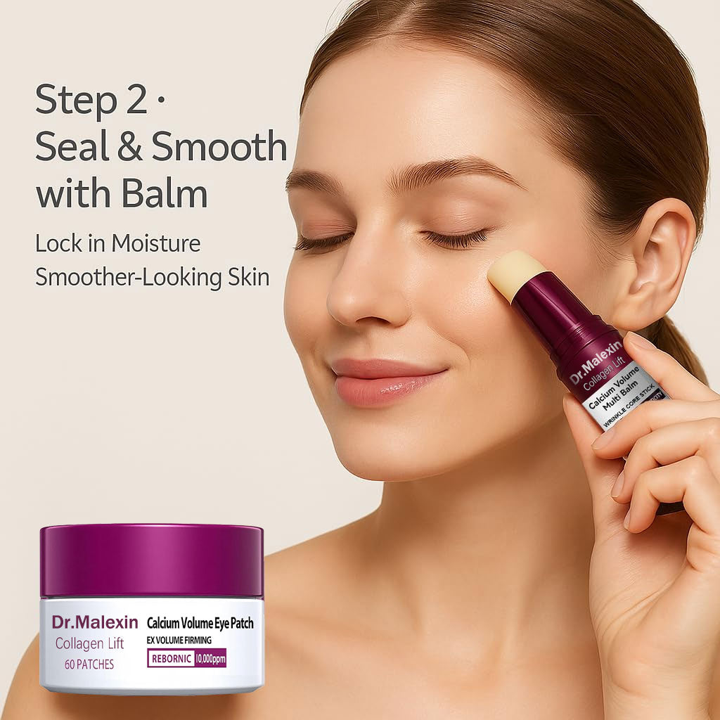 [Dr.Malexin Official]🥰Calcium Volume Multi Balm+Eye Patch 60ea Korean Skin Care Cosmetics