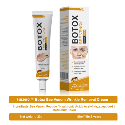 💪Made and Shipped from UK✅) Furzero™ Botox Bee Venom Wrinkle Removal Cream- LAST DAY 70% OFF