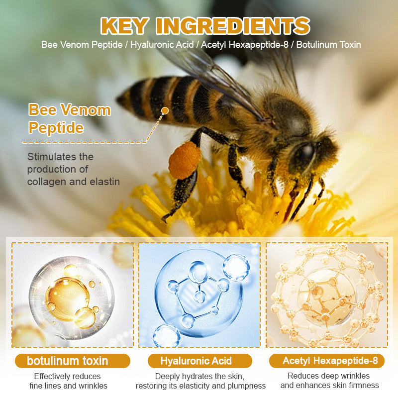 👩‍⚕️Made and Shipped from UK✅) Furzero™ Botox Bee Venom Wrinkle Removal Cream- LAST DAY 70% OFF