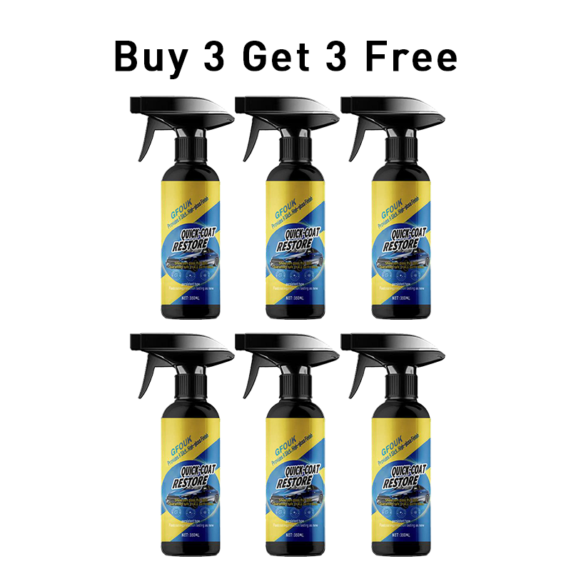 🔥Final 3 Hours: 60% OFF GFOUK® Car Nano Quick-Coat Restore-Coating Spray (New Packaging, Enhanced Performance!)