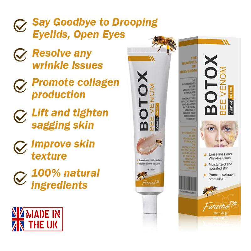 (💎💎Made and Shipped from UK✅) Furzero™ Botox Bee Venom Wrinkle Removal Cream- LAST DAY 70% OFF